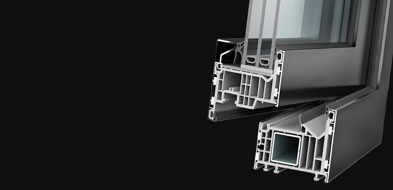 PVC többkamrás mag